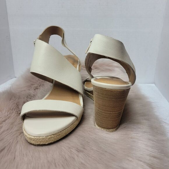 Lucky Brand Womens LK-Lowden Wedge Platform Sandals Sandshell Size 8.5 M US - Picture 7 of 9